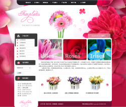 仿真花制造企业网站模板